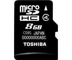 MICRO SD TOSHIBA O TRANSCEND 8GB