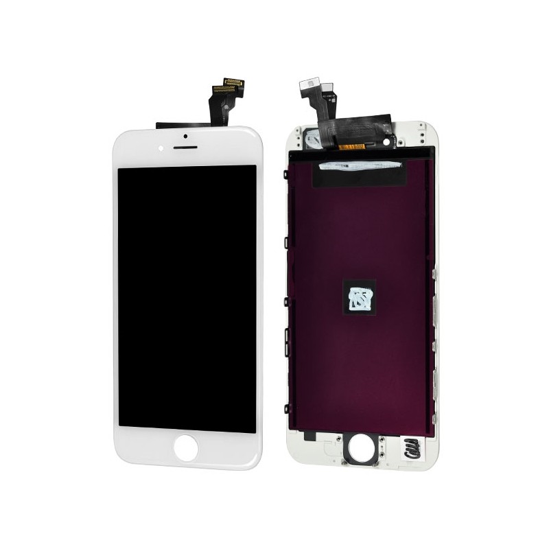 LCD DISPLAY + TOUCH SCREEN VETRO BIANCO WHITE APPLE IPHONE 6G COMPATIBILE