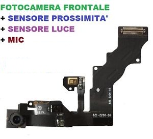 FLAT CAMERA FRONTALE COMPATIBILE IPHONE 6S 