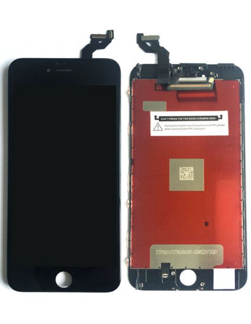 LCD DISPLAY + TOUCH SCREEN VETRO NERO BLACK APPLE IPHONE 6S PLUS COMPATIBILE